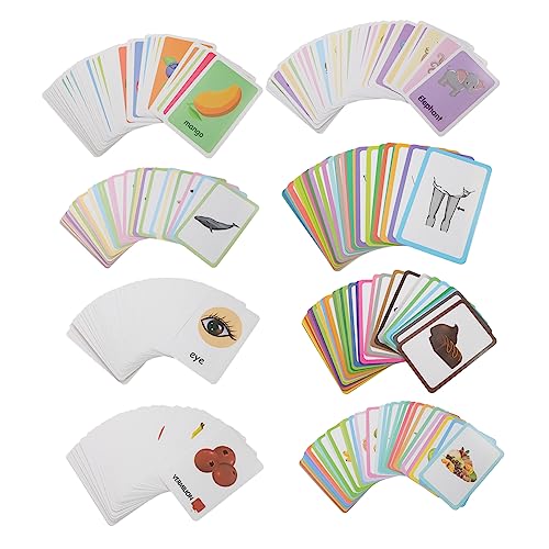 TOYANDONA 4 Boxen Alphabet-Karten-Spielzeug Pädagogisches Lernspielzeug Für Kinder von TOYANDONA
