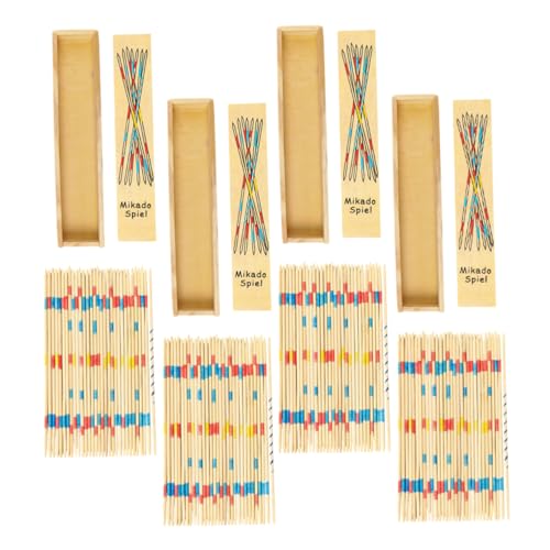 TOYANDONA 4 Boxen Holz Pick Up Sticks Teilig Bunte Lernspielzeug Kinderfamilien Spiel Fördert Konzentration Kognitive Entwicklung Sicher Glatte Oberfläche Drinnen Draußen TOYANDONA 4 Boxen Holz Pick Up Sticks Teilig Bunte Lernspielzeug Kinderfamilien Spiel Fördert Konzentration Kognitive Entwicklung Sicher Glatte Oberfläche Drinnen Draußen von TOYANDONA