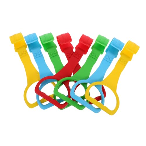 TOYANDONA 4 Paare Lernringe für Junge Mädchen Multifunktionale Haltegriffe für Laufgitter Unterstützung Beim Stehen und Sicherer Halt TOYANDONA 4 Paare Lernringe für Junge Mädchen Multifunktionale Haltegriffe für Laufgitter Unterstützung Beim Stehen und Sicherer Halt von TOYANDONA