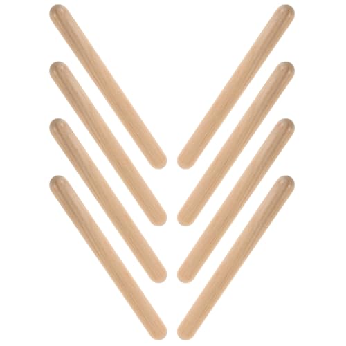 TOYANDONA 4 Paare Schlagzeug Drumsticks für Kleinkinder Schlagtrommelstöcke Zubehör Rhythmusstab für holzspielzeug Holzstabspielzeug musikalische Khaki TOYANDONA 4 Paare Schlagzeug Drumsticks für Kleinkinder Schlagtrommelstöcke Zubehör Rhythmusstab für holzspielzeug Holzstabspielzeug musikalische Khaki von TOYANDONA