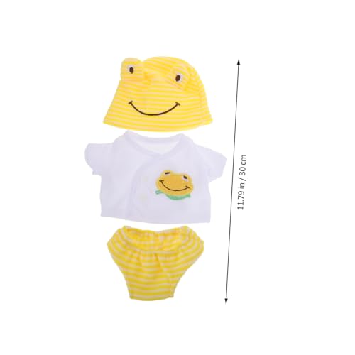 TOYANDONA 4 Sätze Babypuppen Outfits Weiche Plüsch Hasen und Frosch Overall für Puppen Vielseitige Puppenkleidung für Amerikanische Puppen Kindgerechte Robuste und Einfache Anziehbekleidung TOYANDONA 4 Sätze Babypuppen Outfits Weiche Plüsch Hasen und Frosch Overall für Puppen Vielseitige Puppenkleidung für Amerikanische Puppen Kindgerechte Robuste und Einfache Anziehbekleidung von TOYANDONA