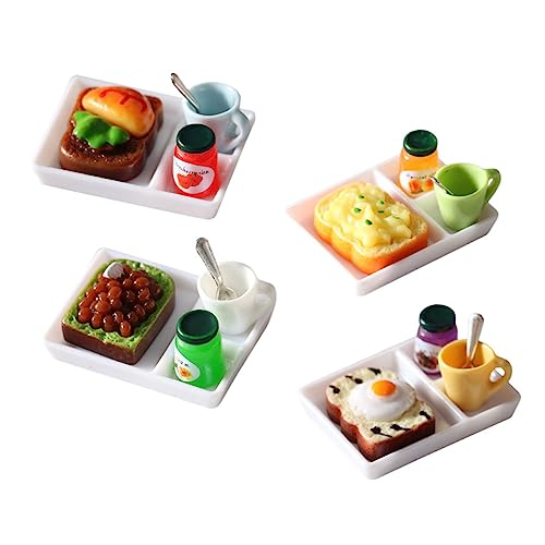TOYANDONA 4 Sätze Essen und in Miniatur für kinderspielzeug küchenspielzeug Outdoor Brotmodell Außenküchen- Kid Toys Mini Hausmannskost Mini-Verzierung Harz TOYANDONA 4 Sätze Essen und in Miniatur für kinderspielzeug küchenspielzeug Outdoor Brotmodell Außenküchen- Kid Toys Mini Hausmannskost Mini-Verzierung Harz von TOYANDONA