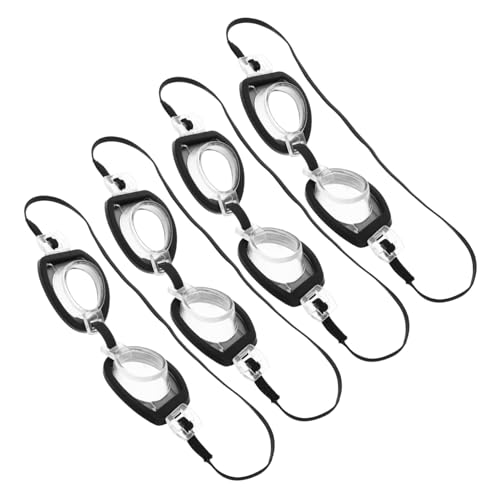 TOYANDONA 4 Sätze Miniatur Schwimmbrillen für Puppen mit Tragetasche Puppenzubehör für Kreative Spielabenteuer im Puppenhaus für Partys und Rollenspiele TOYANDONA 4 Sätze Miniatur Schwimmbrillen für Puppen mit Tragetasche Puppenzubehör für Kreative Spielabenteuer im Puppenhaus für Partys und Rollenspiele von TOYANDONA