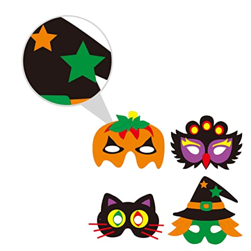 TOYANDONA 4sätze Masken Für Mädchen Teiliges Bastelset Für Halloween Kostümpartys Kreative Eva-masken Für Mädchen Handwerk Für Kindergarten Und TOYANDONA 4sätze Masken Für Mädchen Teiliges Bastelset Für Halloween Kostümpartys Kreative Eva-masken Für Mädchen Handwerk Für Kindergarten Und von TOYANDONA