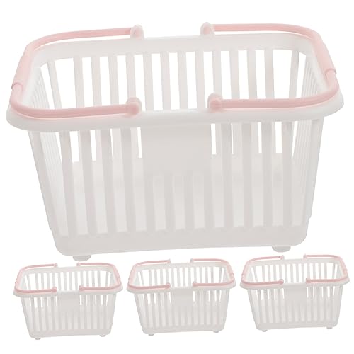 TOYANDONA Korbgriff 4er-Pack Kunststoffbehälter für Küche Wohnheim Weiß TOYANDONA Korbgriff 4er-Pack Kunststoffbehälter für Küche Wohnheim Weiß von TOYANDONA