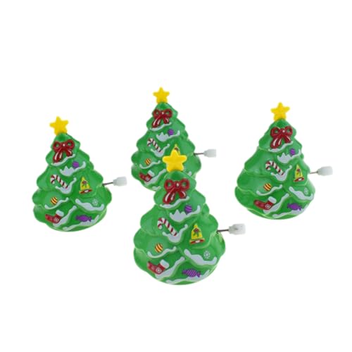 TOYANDONA 4 Stück Aufziehbare Weihnachtsbaum Spielzeuge aus Cartoon Wind Up Figuren für Lernspielzeug Weihnachtsdekoration Spaßiges für Weihnachten TOYANDONA 4 Stück Aufziehbare Weihnachtsbaum Spielzeuge aus Cartoon Wind Up Figuren für Lernspielzeug Weihnachtsdekoration Spaßiges für Weihnachten von TOYANDONA
