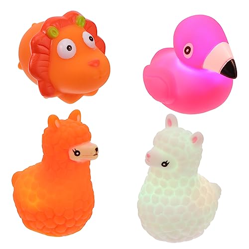 TOYANDONA 4 Stück Bade Blitzspielzeuge Badewannenspielzeug Badespielzeug Badezimmerspielzeug Schwimmendes Duschspielzeug Badespielzeug Lernspielzeug Schwimmendes Badespielzeug TOYANDONA 4 Stück Bade Blitzspielzeuge Badewannenspielzeug Badespielzeug Badezimmerspielzeug Schwimmendes Duschspielzeug Badespielzeug Lernspielzeug Schwimmendes Badespielzeug von TOYANDONA
