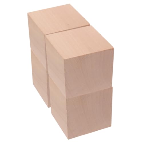 TOYANDONA 4 Stück Bausteine lehrmittel Holzklötze Bauen Unfertige Holzblöcke Würfel Zählen Unfertige Leere Holzwürfel Kleine Holzwürfel Leere Holzklötze Holzklötze Hölzern Khaki TOYANDONA 4 Stück Bausteine lehrmittel Holzklötze Bauen Unfertige Holzblöcke Würfel Zählen Unfertige Leere Holzwürfel Kleine Holzwürfel Leere Holzklötze Holzklötze Hölzern Khaki von TOYANDONA