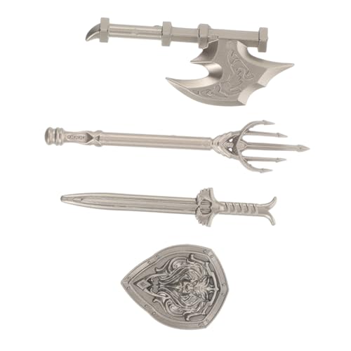 TOYANDONA 4 Stück Bausteinzubehör kreatives Zubehör für Bausteine Spielzeugwerkzeuge Zubehör für Actionfiguren Kleinkindschalter für Jungen Plastik Silver TOYANDONA 4 Stück Bausteinzubehör kreatives Zubehör für Bausteine Spielzeugwerkzeuge Zubehör für Actionfiguren Kleinkindschalter für Jungen Plastik Silver von TOYANDONA