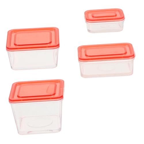 TOYANDONA 4 Stück Boxen Aufbewahrungsbox für Puppenhauszubehör Mini-Basteldekoration Mini-Haushandwerk Mini schmücken Miniatur-Küchendekor Mini House Küchendekoration Plastik TOYANDONA 4 Stück Boxen Aufbewahrungsbox für Puppenhauszubehör Mini-Basteldekoration Mini-Haushandwerk Mini schmücken Miniatur-Küchendekor Mini House Küchendekoration Plastik von TOYANDONA
