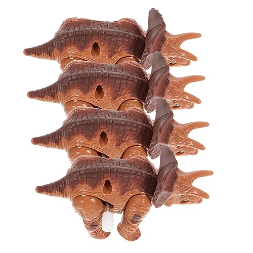 TOYANDONA 4 Stück Dinosaurierspielzeug Zum Aufziehen Dinosaurier- Uhrwerk Kind Dinosaurier Lustige Spielsachen -Dinosaurier Abs TOYANDONA 4 Stück Dinosaurierspielzeug Zum Aufziehen Dinosaurier- Uhrwerk Kind Dinosaurier Lustige Spielsachen -Dinosaurier Abs von TOYANDONA
