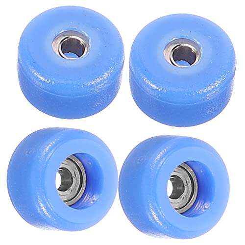 TOYANDONA 4 Stück Finger-Skateboard-Rad Fingerscooter Mini-Skateboards für die Finger Skateboard-Fingerspielzeug Fingersportspielzeug kompaktes Skate- Plastik Blue TOYANDONA 4 Stück Finger-Skateboard-Rad Fingerscooter Mini-Skateboards für die Finger Skateboard-Fingerspielzeug Fingersportspielzeug kompaktes Skate- Plastik Blue von TOYANDONA
