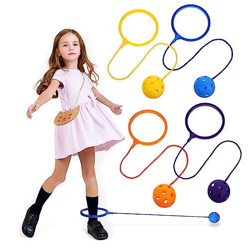 TOYANDONA 4 Stück Flummi für kinderspielzeug Toys outdor Sprungball am Knöchel Springseil überspringen Übungsball Überspringen Sie Hüpfspielzeuge Plastik TOYANDONA 4 Stück Flummi für kinderspielzeug Toys outdor Sprungball am Knöchel Springseil überspringen Übungsball Überspringen Sie Hüpfspielzeuge Plastik von TOYANDONA