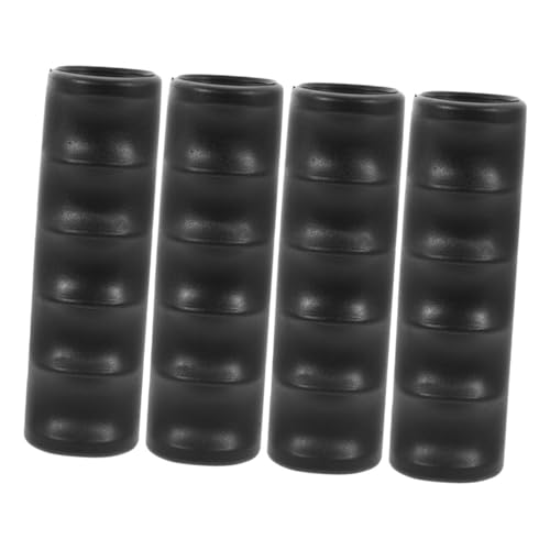 TOYANDONA 4 Stück Griffabdeckung Fahrradgriff-griffgummi Unterarmpolsterbezug Für Gehhilfen Schubkarrengriffe Griffpolster Für Gehhilfen Gehhilfe-griffpolster Rollstuhlabdeckung Black PVC TOYANDONA 4 Stück Griffabdeckung Fahrradgriff-griffgummi Unterarmpolsterbezug Für Gehhilfen Schubkarrengriffe Griffpolster Für Gehhilfen Gehhilfe-griffpolster Rollstuhlabdeckung Black PVC von TOYANDONA