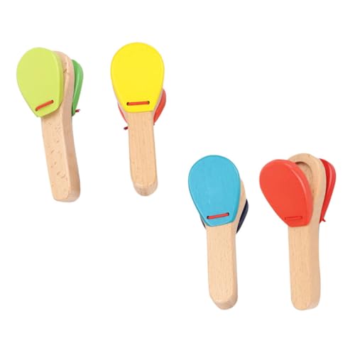 TOYANDONA 4 Stück Griffkastagnetten Musikinstrumente Für Kleinkinder Kinderspielzeug Musikspielzeug Musikinstrumente Für Für Kleinkinder Minispielzeug Musikspielzeug Frühpädagogisches TOYANDONA 4 Stück Griffkastagnetten Musikinstrumente Für Kleinkinder Kinderspielzeug Musikspielzeug Musikinstrumente Für Für Kleinkinder Minispielzeug Musikspielzeug Frühpädagogisches von TOYANDONA