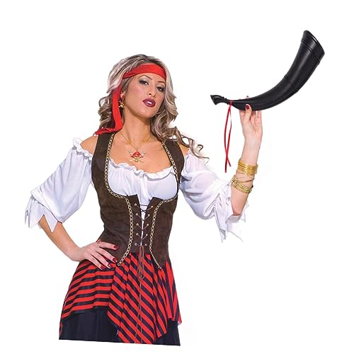 TOYANDONA 4 Stück Halloween Piratenhorn Teufelshörner Halloween Stirnband Rassel Lufthorn Klöppel Blasen Summer Trinkhorn Jubelhorn Signalhorn Wickelhorn Autohupe TOYANDONA 4 Stück Halloween Piratenhorn Teufelshörner Halloween Stirnband Rassel Lufthorn Klöppel Blasen Summer Trinkhorn Jubelhorn Signalhorn Wickelhorn Autohupe von TOYANDONA
