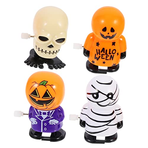 TOYANDONA 4 Stück Halloween-Uhrwerk- Gespenster-Halloween-Dekorationen Doppelrollen Halloween Halloween aufziehspielzeug Halloween- Uhrwerk Abs TOYANDONA 4 Stück Halloween-Uhrwerk- Gespenster-Halloween-Dekorationen Doppelrollen Halloween Halloween aufziehspielzeug Halloween- Uhrwerk Abs von TOYANDONA