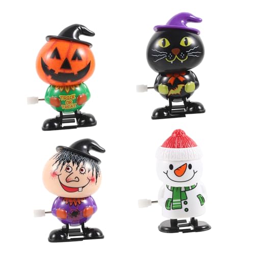 TOYANDONA 4 Stück Halloween-Uhrwerk- Weiden schütteln Halloween -Dekoration Halloween Figuren Halloween-Figuren Toys lustiges aufziehspielzeug Kinderspielzeug Plastik TOYANDONA 4 Stück Halloween-Uhrwerk- Weiden schütteln Halloween -Dekoration Halloween Figuren Halloween-Figuren Toys lustiges aufziehspielzeug Kinderspielzeug Plastik von TOYANDONA