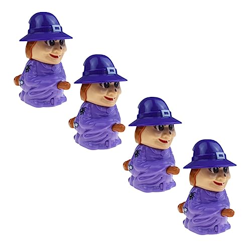 TOYANDONA 4 Stück Hexenspielzeug mit Uhrwerk Dinosaurier- Planschbecken Partyspielzeug Halloween Halloween Toys Uhrwerkspielzeug Halloween-Requisiten Abs Violett TOYANDONA 4 Stück Hexenspielzeug mit Uhrwerk Dinosaurier- Planschbecken Partyspielzeug Halloween Halloween Toys Uhrwerkspielzeug Halloween-Requisiten Abs Violett von TOYANDONA