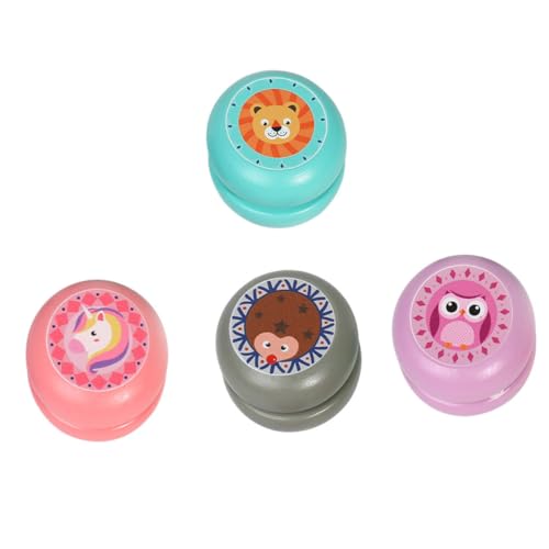 TOYANDONA 4 Stück Hölzernes Jo-jo Jo-jo- Bildungsspielzeug Kinderspielzeug Jo-jo Jo-jo-bälle Verschenken Jo-jo-bälle -jo-jo-bälle Finger-jo-jo Holz TOYANDONA 4 Stück Hölzernes Jo-jo Jo-jo- Bildungsspielzeug Kinderspielzeug Jo-jo Jo-jo-bälle Verschenken Jo-jo-bälle -jo-jo-bälle Finger-jo-jo Holz von TOYANDONA