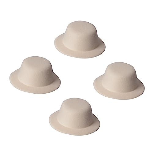 TOYANDONA Hut-Set 4-teilig Formelle Hüte Haarspange Für Mädchen Modische Kopfbedeckungen Basteln Nähen Puppen Dekorationen TOYANDONA Hut-Set 4-teilig Formelle Hüte Haarspange Für Mädchen Modische Kopfbedeckungen Basteln Nähen Puppen Dekorationen von TOYANDONA