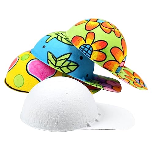 TOYANDONA 4 Stück Hut aus Papierbrei selber machen Spielset für Kinder Lernspielzeug Kleinkind Mütze Kinderspielzeug kreativer Farbzeichnungshut Papierhut für Kinder Sport Baseball Kappe TOYANDONA 4 Stück Hut aus Papierbrei selber machen Spielset für Kinder Lernspielzeug Kleinkind Mütze Kinderspielzeug kreativer Farbzeichnungshut Papierhut für Kinder Sport Baseball Kappe von TOYANDONA