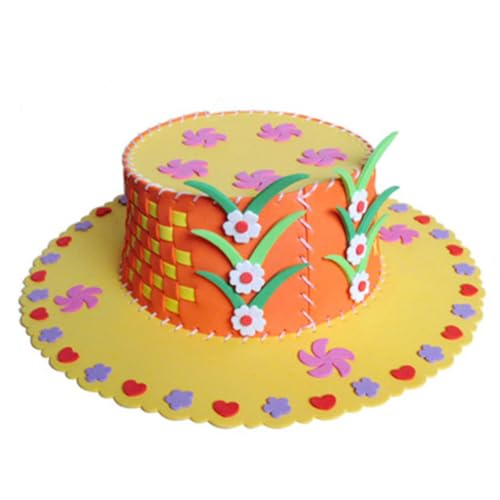 TOYANDONA Spielzeug-bastelhüte-set 4-teilig Eva-hüte Für Kinder Sicheres Kindergarten-lernspielzeug Lustiges Festliches Bastelprojekt TOYANDONA Spielzeug-bastelhüte-set 4-teilig Eva-hüte Für Kinder Sicheres Kindergarten-lernspielzeug Lustiges Festliches Bastelprojekt von TOYANDONA