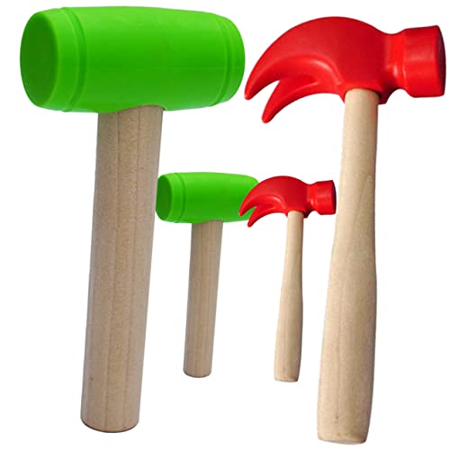 TOYANDONA 4 Stück Kleiner Holzhammer B Kinderspielzeug Kinderhammer Kinderhammer Gefälschter Hammer Gefälschter Hammer Simulation Holzhammer Werkzeuge Kleinkindspielzeug Gefälschtes TOYANDONA 4 Stück Kleiner Holzhammer B Kinderspielzeug Kinderhammer Kinderhammer Gefälschter Hammer Gefälschter Hammer Simulation Holzhammer Werkzeuge Kleinkindspielzeug Gefälschtes von TOYANDONA