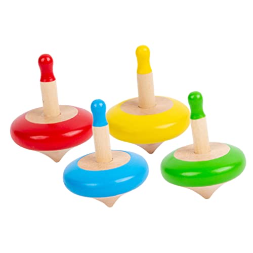 TOYANDONA 4 Stück Kleiner Kreisel Lustiger Kinderkreisel Kinderaccessoire Interessanter Kinderkreisel Versorgen Kinderzubehör Kinderversorgung Holz TOYANDONA 4 Stück Kleiner Kreisel Lustiger Kinderkreisel Kinderaccessoire Interessanter Kinderkreisel Versorgen Kinderzubehör Kinderversorgung Holz von TOYANDONA