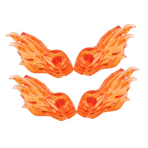 TOYANDONA 4 Stück Kreative Bauklötze mit Feuer Effekten für Bildungsfördernde Spielzeuge für Fantasievolles und Handwerkskunst TOYANDONA 4 Stück Kreative Bauklötze mit Feuer Effekten für Bildungsfördernde Spielzeuge für Fantasievolles und Handwerkskunst von TOYANDONA