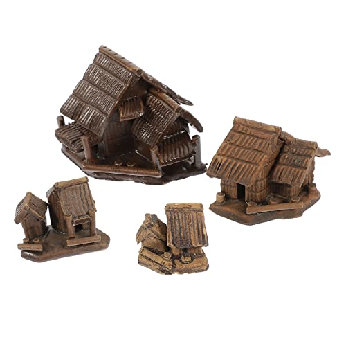 TOYANDONA 4 Stück Landschaftsblätter Gewächshauszubehör Puppenhaus Wohndekor Miniatur Gewächshaus Pavillon Innengewächshaus Cottage Garten Ornamente Bonsai Häuser Keramik TOYANDONA 4 Stück Landschaftsblätter Gewächshauszubehör Puppenhaus Wohndekor Miniatur Gewächshaus Pavillon Innengewächshaus Cottage Garten Ornamente Bonsai Häuser Keramik von TOYANDONA