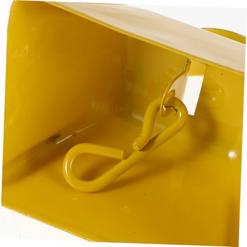 TOYANDONA 4 Stück Laute Hand Kuhglocken Metall Noisemaker mit Griff Tragbar für Fußball Sportveranstaltungen Partys Feiertage und Outdoor Events von TOYANDONA