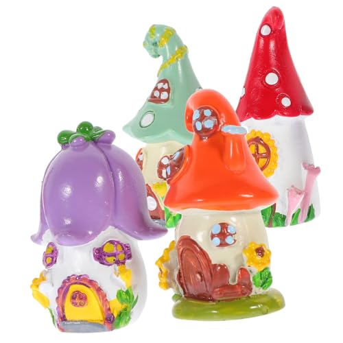 TOYANDONA 4 Stück Mikro-Landschaftsdekoration Fälschung Zwerge Fee Ornamente Anlage draußen bastelset Mikro-Landschaftsgartendekoration Mini-Harzhaus Mini-Handwerk zu Hause TOYANDONA 4 Stück Mikro-Landschaftsdekoration Fälschung Zwerge Fee Ornamente Anlage draußen bastelset Mikro-Landschaftsgartendekoration Mini-Harzhaus Mini-Handwerk zu Hause von TOYANDONA