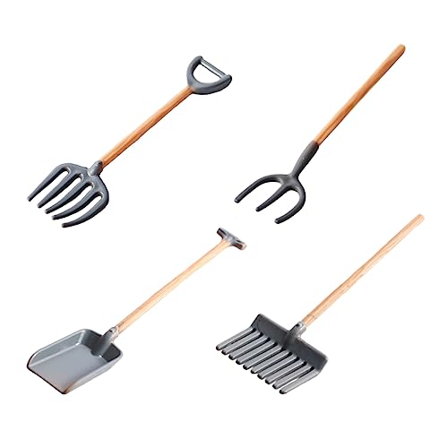 TOYANDONA Mini-gartenwerkzeug-Set Für Kinder Und Rechen Für Kinder Gartenset Puppenhaus-Dekoration TOYANDONA Mini-gartenwerkzeug-Set Für Kinder Und Rechen Für Kinder Gartenset Puppenhaus-Dekoration von TOYANDONA