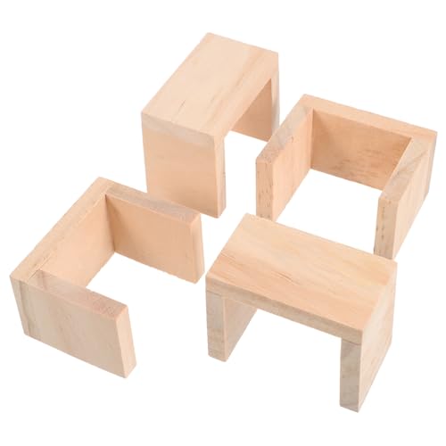 TOYANDONA 4 Stück Mini -Stuhlmodell Wohnkultur Mini Möbel Stiefstuhl Wohnzimmerdekor schreibtischstuhl Miniatur-Hockermodell Miniaturhauszubehör Möbelmodelle Mini-Haushocker Mini-Hocker Holz TOYANDONA 4 Stück Mini -Stuhlmodell Wohnkultur Mini Möbel Stiefstuhl Wohnzimmerdekor schreibtischstuhl Miniatur-Hockermodell Miniaturhauszubehör Möbelmodelle Mini-Haushocker Mini-Hocker Holz von TOYANDONA