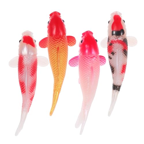 TOYANDONA 4 Stück Miniatur Koi Fisch Figuren Realistische Kunstfische für Aquarien Feengärten Puppenhäuser und DIY Projekte Dekorative Accessoires für Kreative TOYANDONA 4 Stück Miniatur Koi Fisch Figuren Realistische Kunstfische für Aquarien Feengärten Puppenhäuser und DIY Projekte Dekorative Accessoires für Kreative von TOYANDONA