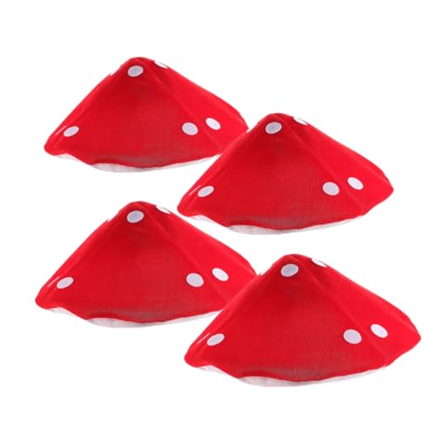 TOYANDONA 4 Stück Partyhut Prop-Hut Kopfbedeckung Hut Tierhut Hut Runder Kopfanhänger Accessoires Hut verkleiden Hüte Partyhüte Kindergeburtstag lustige hüte für Stoff rot TOYANDONA 4 Stück Partyhut Prop-Hut Kopfbedeckung Hut Tierhut Hut Runder Kopfanhänger Accessoires Hut verkleiden Hüte Partyhüte Kindergeburtstag lustige hüte für Stoff rot von TOYANDONA