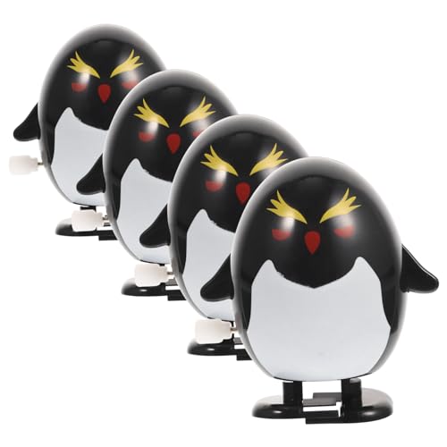 TOYANDONA 4 Stück Pinguin- Aufziehen Spiele Für Weihnachtsfeiern Aufziehspielzeug Für Weihnachtsspielzeug Für Weihnachtsuhrwerk Plastik TOYANDONA 4 Stück Pinguin- Aufziehen Spiele Für Weihnachtsfeiern Aufziehspielzeug Für Weihnachtsspielzeug Für Weihnachtsuhrwerk Plastik von TOYANDONA