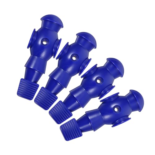 TOYANDONA 4 Stück Pokerspieler Mini-tischfußballspiel Fußballzubehör Vorbeigehen Zubehör Für Fußballspieler Kickertisch Zubehör Kicker Fußball Blau Dynamo-kickerteile Schreibtisch Harz Blue von TOYANDONA