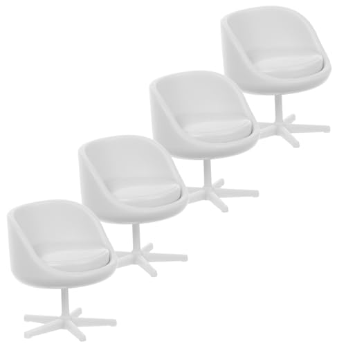 TOYANDONA Bezaubernder Miniatur-Stuhl Aus PVC/Mehrzweck-minimöbel Im Maßstab 25 für Das Puppenhaus Büro und Dekorationssets TOYANDONA Bezaubernder Miniatur-Stuhl Aus PVC/Mehrzweck-minimöbel Im Maßstab 25 für Das Puppenhaus Büro und Dekorationssets von TOYANDONA