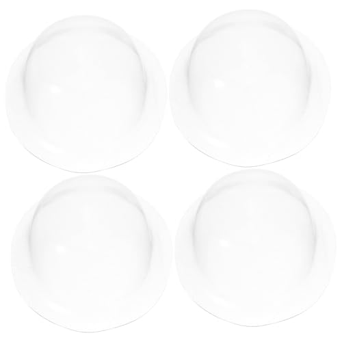 TOYANDONA 4 Stück Puppenmaske Nachtmaske Halbrunde Künstliche Augen Palette Lidschatten Puppe DIY Maske Füllung Für Stofftiere Schwarze Maske Gesichtsschutzmaske Für Puppen Googeln Plastik von TOYANDONA