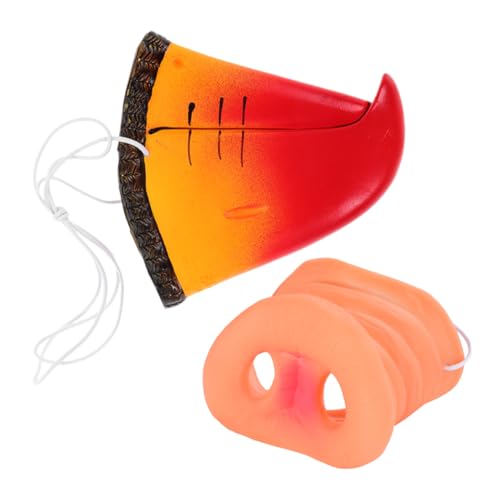 TOYANDONA 4 Stück Realistische Schweinchen Nase und Papageien Schnabel für Halloween Geburtstagsfeiern und Kostümpartys Bequeme und Kreative Verkleidungsaccessoires TOYANDONA 4 Stück Realistische Schweinchen Nase und Papageien Schnabel für Halloween Geburtstagsfeiern und Kostümpartys Bequeme und Kreative Verkleidungsaccessoires von TOYANDONA