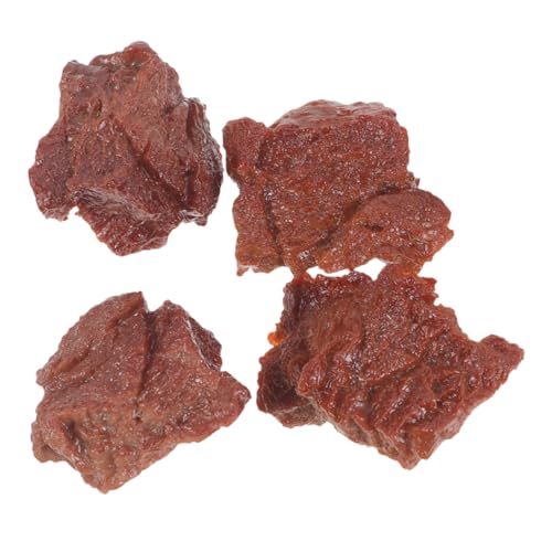 TOYANDONA 4 Stück Realistisches Steak Modell Teiliges Künstliches Rindfleisch Deko Requisit für Restaurant Supermarkt Küche Fotografie Film TOYANDONA 4 Stück Realistisches Steak Modell Teiliges Künstliches Rindfleisch Deko Requisit für Restaurant Supermarkt Küche Fotografie Film von TOYANDONA