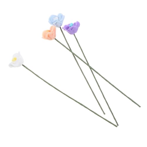 TOYANDONA Miniatur-Blume Mini-Spielzeug Tisch-Accessoire Mini-Rosen Für Schreibtisch-Dekoration TOYANDONA Miniatur-Blume Mini-Spielzeug Tisch-Accessoire Mini-Rosen Für Schreibtisch-Dekoration von TOYANDONA