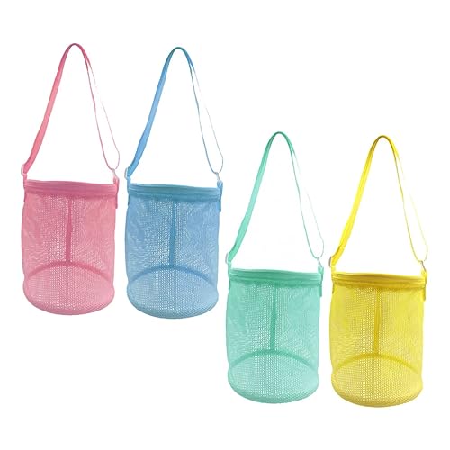 TOYANDONA 4 Stück Rucksack Tragetaschen Zum Sammeln Von Muscheln Sandentferner Für Strand Strandtasche Aus Mesh Strandtasche Für Große Strandtasche Leichte Strandtasche Netz TOYANDONA 4 Stück Rucksack Tragetaschen Zum Sammeln Von Muscheln Sandentferner Für Strand Strandtasche Aus Mesh Strandtasche Für Große Strandtasche Leichte Strandtasche Netz von TOYANDONA