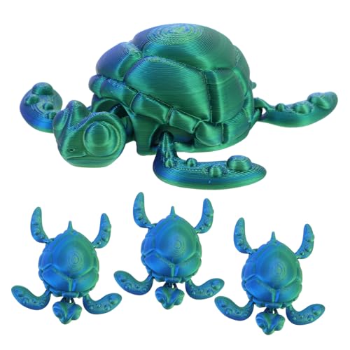 TOYANDONA 4 Stück Schildkröten-Modell kleine Schildkrötenfigur Büro-Schildkröten- Schildkrötenhandwerk Meeresschildkrötenfigur Handwerksverzierung 3D-gedruckte Tiere Plastik Grün TOYANDONA 4 Stück Schildkröten-Modell kleine Schildkrötenfigur Büro-Schildkröten- Schildkrötenhandwerk Meeresschildkrötenfigur Handwerksverzierung 3D-gedruckte Tiere Plastik Grün von TOYANDONA