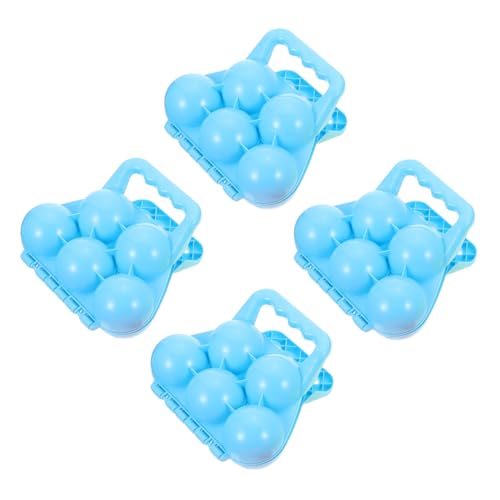TOYANDONA 4stücke Teiliges Schneeballmacher Für Adorable Clamp Winterspielzeug Für Outdoor-Spiele Sicheres Material Für Schneeballschlachten Farben Zufällig TOYANDONA 4stücke Teiliges Schneeballmacher Für Adorable Clamp Winterspielzeug Für Outdoor-Spiele Sicheres Material Für Schneeballschlachten Farben Zufällig von TOYANDONA