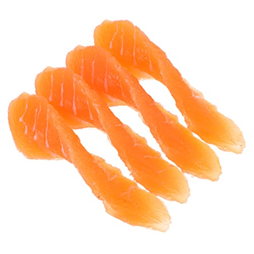 TOYANDONA 4 Stück Simulation Lachs Filets Zeigen Modell Realistisches Spielfutter Simulation Früchte Modell Desktop-fleischfiguren Micro-landschaftsständer Realistisches Fischfleisch PVC TOYANDONA 4 Stück Simulation Lachs Filets Zeigen Modell Realistisches Spielfutter Simulation Früchte Modell Desktop-fleischfiguren Micro-landschaftsständer Realistisches Fischfleisch PVC von TOYANDONA