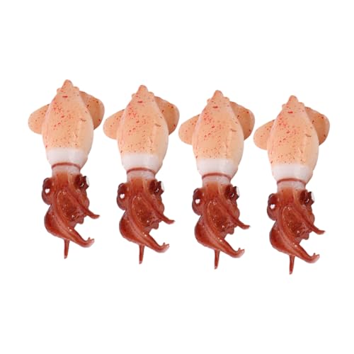 TOYANDONA 4 Stück Simulation von Tintenfischdekorationen advlue ad blie tischdeko esstisch fensterdeko ad asrtra gefälschter Künstliches Fleisch für Ausstellungszwecke PVC Brown TOYANDONA 4 Stück Simulation von Tintenfischdekorationen advlue ad blie tischdeko esstisch fensterdeko ad asrtra gefälschter Künstliches Fleisch für Ausstellungszwecke PVC Brown von TOYANDONA
