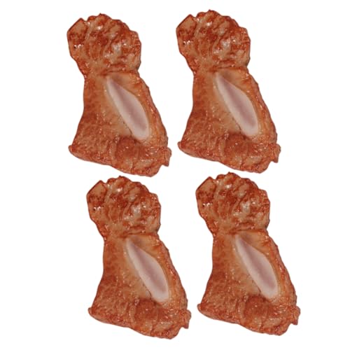 TOYANDONA Realistische Western Küche 4 Stück Rindfleisch Modelle Gefälschte Lebensmittel Requisite Für Restaurant TOYANDONA Realistische Western Küche 4 Stück Rindfleisch Modelle Gefälschte Lebensmittel Requisite Für Restaurant von TOYANDONA